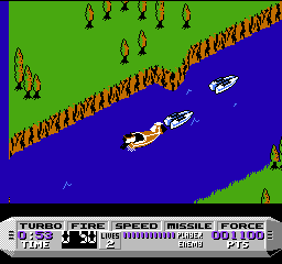 Cobra Triangle gameplay screenshot